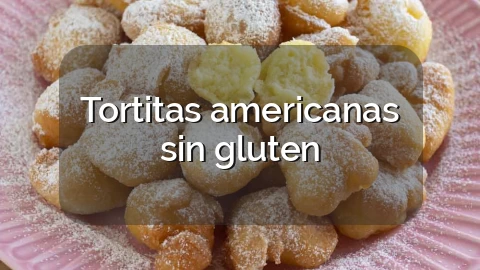 Tortitas americanas sin gluten