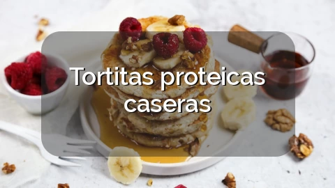 Tortitas proteicas caseras